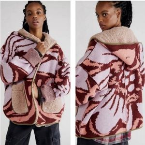 Free People winter chill shearling jacket